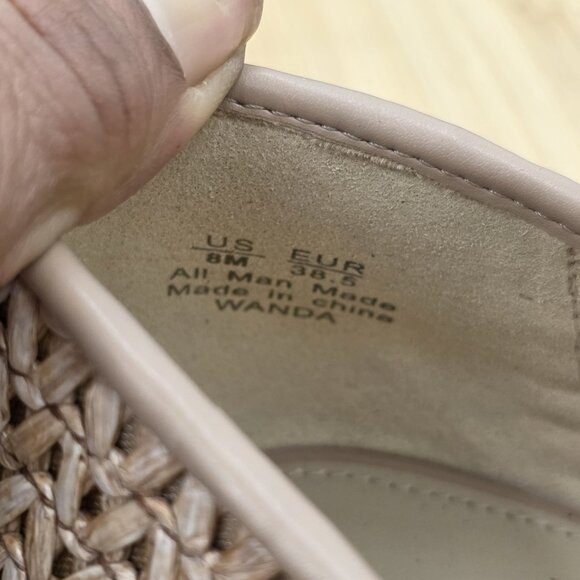 Sam Edelman Wanda Warm Womens Ballet Flats Sz 8 Tan Pointed Toe Slip-On Shoes - Picture 9 of 9